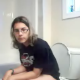 Jennifer sits down on the toilet and appears to pee and have a runny, explosive shit at the same exact time. Perhaps it is all diarrhea and not pee? Whatever it is, it is loud. You be the judge.